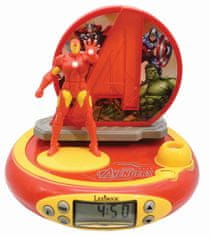 Alltoys Lexibook 3D budilka Avengers s projekcijo časa