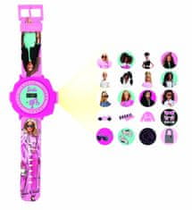 Alltoys Lexibook digitalna projekcijska ura Barbie z 20 slikami
