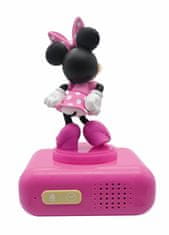 Alltoys Budilka Lexibook Minnie z osvetljeno figurico