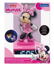 Alltoys Budilka Lexibook Minnie z osvetljeno figurico