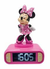 Alltoys Budilka Lexibook Minnie z osvetljeno figurico
