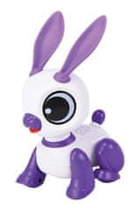 Alltoys Lexibook mini interaktivni robotski zajček z lučmi in zvoki