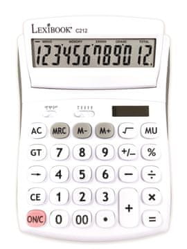 Alltoys Lexibook kalkulator z 12-mestnim zaslonom in nastavljivim kotom