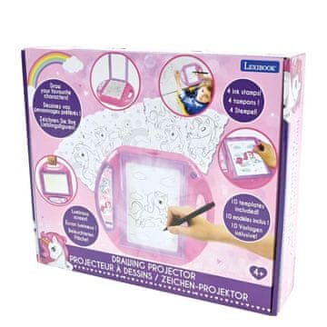 Alltoys Lexibook risalni projektor Samorog s šablonami in štampiljkami