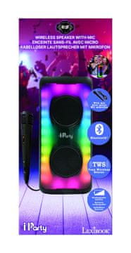 Alltoys Lexibook veliki Bluetooth karaoke zvočnik z mikrofonom