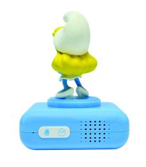 Alltoys Lexibook otroška budilka Smrkci s svetlečo figurico