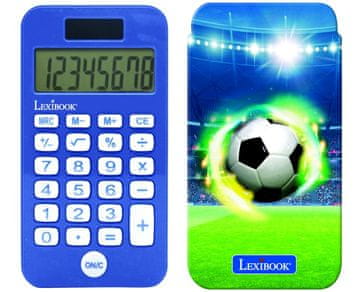 Alltoys Lexibook žepni kalkulator z nogometnim motivom