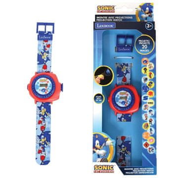 Alltoys Lexibook digitalna projekcijska ura Sonic z 20 slikami