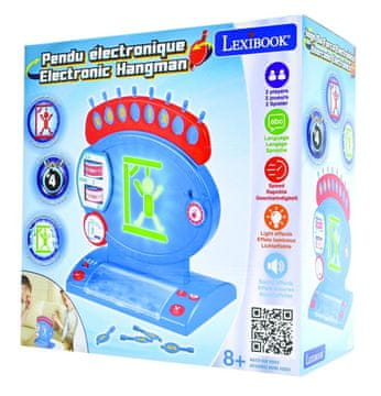 Alltoys Lexibook elektronska igra Vislice za 2 igralca, 8+ let