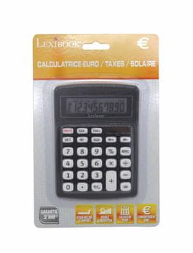 Alltoys Lexibook 10-mestni namizni kalkulator s pretvornikom evra