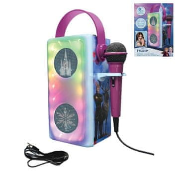 Alltoys Bluetooth zvočnik Frozen z mikrofonom in svetlobnimi učinki