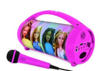 Alltoys Lexibook Barbie Bluetooth zvočnik z mikrofonom in svetlobnimi učinki