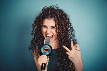 Alltoys Lexibook iParty brezžični karaoke mikrofon z zvočnikom