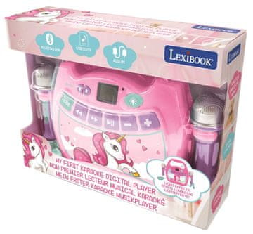 Alltoys Karaoke zvočnik Lexibook Samorog z 2 mikrofonoma