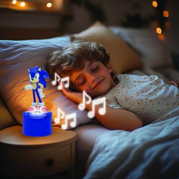 Alltoys Lexibook nočna lučka z zvočnikom Sonic