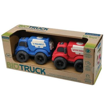 Alltoys Lexibook 2 avtomobila: policijski in gasilski, bioplastika, 10 cm