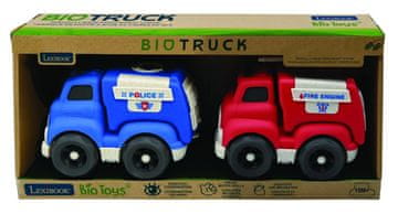 Alltoys Lexibook komplet dveh vozil – policijsko in gasilsko, bioplastika, 18 cm