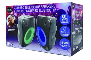 Alltoys Lexibook iParty komplet prenosnih Bluetooth zvočnikov z mikrofonom