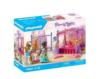 Playmobil Princeskina spalnica z garderobno sobo