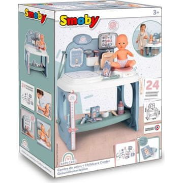 Smoby Smoby center za nego dojenčka z 26 dodatki (305)
