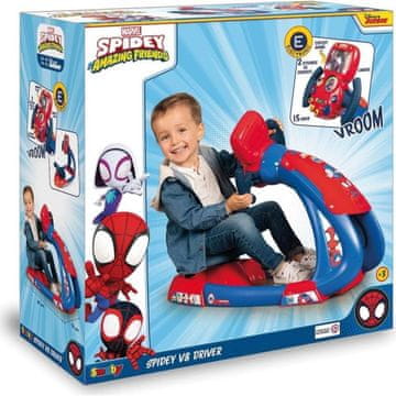 Smoby Smoby Spidey V8 Driver otroški simulator vožnje