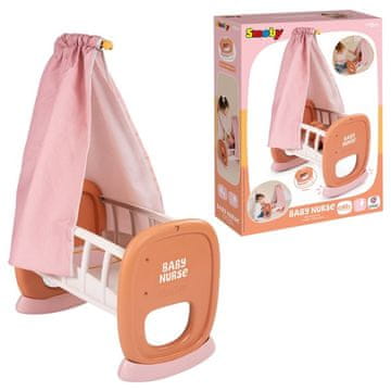 Smoby Smoby Baby Nurse zibelka z baldahinom za punčke