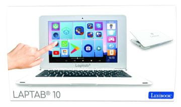 Alltoys Lexibook LAPTAB otroški računalnik 10" na dotik, angleška različica