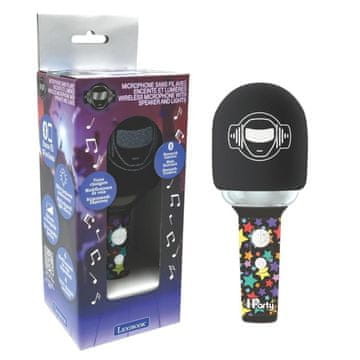 Alltoys Lexibook brezžični karaoke mikrofon z LED osvetlitvijo