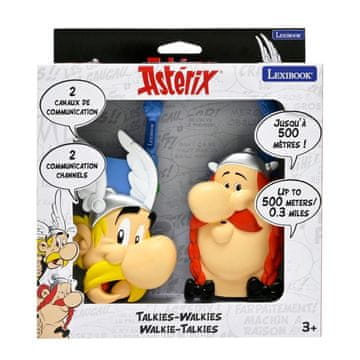 Alltoys Lexibook 3D otroški voki-toki Asterix, doseg do 500 m