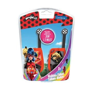 Alltoys Lexibook otroške walkie-talkie Miraculous, doseg do 2 km