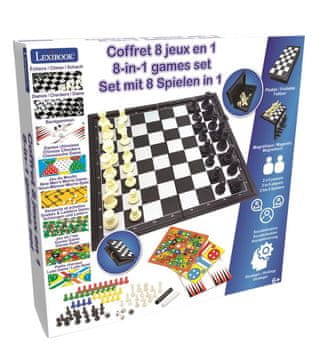 Alltoys Lexibook magnetni komplet namiznih iger 8 v 1