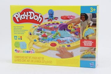HASBRO Play-Doh zložljiva igralna podloga in torba 2 v 1