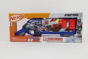 HASBRO Nerf blaster Transformers Optimus Prime s 6 penastimi puščicami