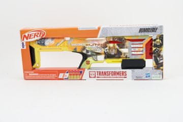HASBRO Nerf Ink Buzz Bumblebee pištola s 6 penastimi puščicami, od 8 let