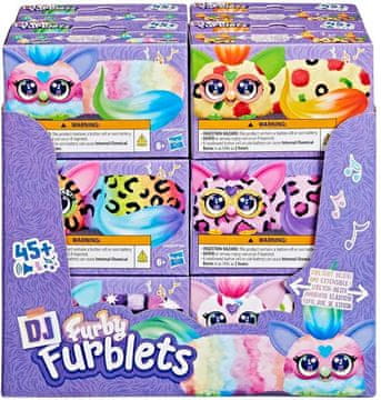 HASBRO Furby DJ Furblet Pepp – interaktivna plišasta igrača