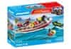 Playmobil Gasilski čoln z vodnim skuterjem