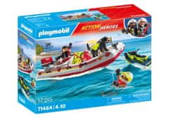 Playmobil Gasilski čoln z vodnim skuterjem