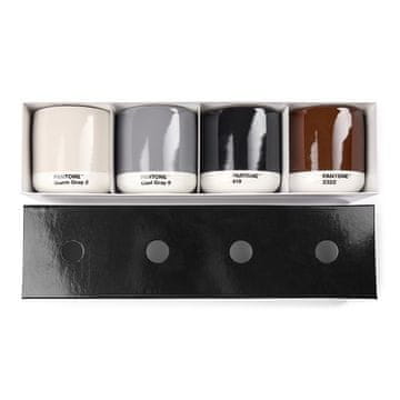 Hubelino PANTONE Latte termo skodelice, 4-delni komplet – siva, rjava, črna