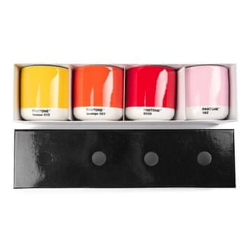 Hubelino PANTONE Latte termo skodelice, komplet 4 kosov