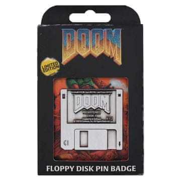 FANATIK Kovinska priponka Doom v obliki diskete