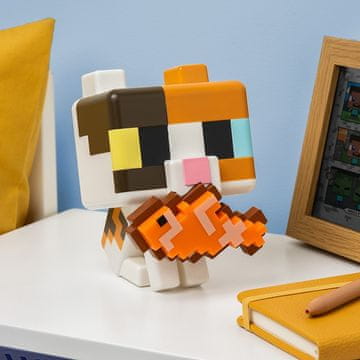 Epee Minecraft namizna svetilka GloBuddies – mačka