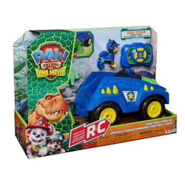 Spin Master PAW Patrol Dino RC avto s prikolico in figurico Chase