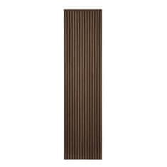 ALFISTYLE Akustický panel s dřevěnou dýhou - dekor ořech tmavý | 260 x 60,5 cm | AK005_LONG | ALFIstyle.cz
