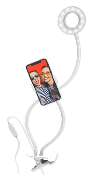 Digipower For You Vlogging Kit 3" Ring Light komplet z obročno LED lučko in Bluetooth daljincem - DP-VLR3