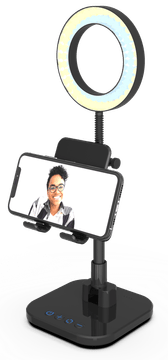 Digipower Digipower Success Phone Holder z 6-palčno obročno LED lučko za telefon in tablico - DP-WSH-PH6