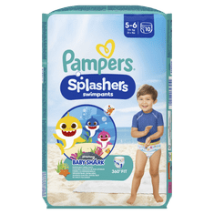 Pampers hlačne plenice za v vodo Splashers 5-6 (14+ kg) 10 kosov