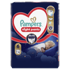Pampers Night Pants hlačne plenice, velikost 6, 19 plenic, 15+ kg