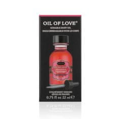 Kamasutra Masažno olje Strawberry Dreams, 22 ml