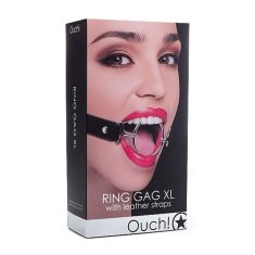 Ouch Gag Ring, črn XL