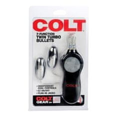 Colt Vibracijski jajčki Twin Turbo Bullet
